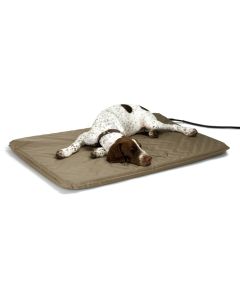 Lectro-Soft Heated Outdoor Bed - K&H Pet Products Lectro-Soft Cover Large Beige