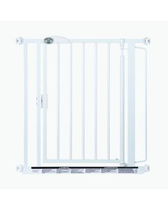 North States Auto-Close Wall Mounted Pet Gate White 29.5" - 39.00" x 30"