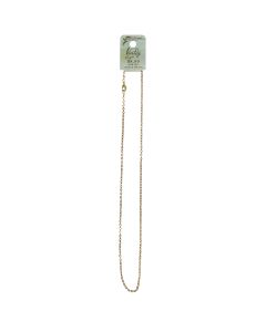 Vintaj Metal Chain 18"-Delicate Flat Oval 3mmX2mm 1/Pkg