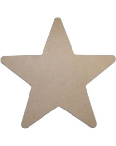 MPI MDF Plaque-Star 11.5"X11.5"