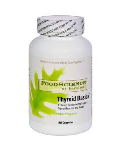 Food Science of Vermont FoodScience of Vermont Thyroid Basics - 120 Vegetarian Capsules
