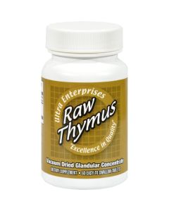 Ultra Glandulars Ultra Raw Thymus 200Mg - 60 Tablets
