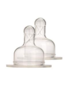 Bornfree Born Free 2x Y Cut Wide Neck Nipples - 2 Nipples