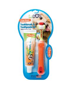 Fetch For Pets EZ Dog Pet Toothbrush Kit-Large Breed
