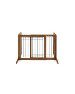 Richell Freestanding Pet Gate Small Autumn Matte 26.4" - 40.2" x 17.7" x 20.1"