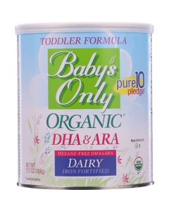 Baby's Only Organic Babys Only Organic Toddler Formula - Organic - Dairy - DHA and ARA - 12.7 oz - case of 6