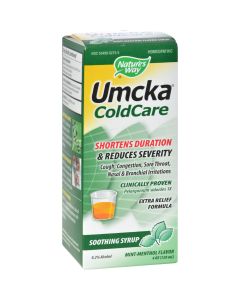 Nature's Way Umcka ColdCare Syrup Menthol - 4 fl oz
