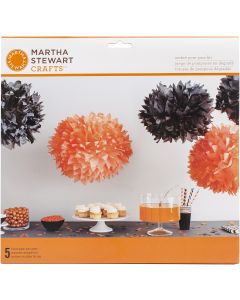 Martha Stewart Ombre Pom-Pom Kit Makes 5-Spooky Night