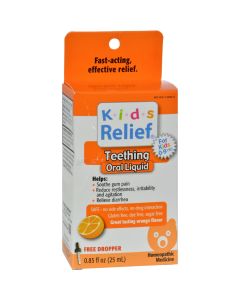 Homeolab USA Kids 0-9 Teething Orange - 0.25 fl oz