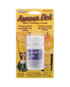 Armour Products Glass Etching Cream Carded-3oz