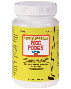 Plaid:Craft Mod Podge Matte Brushstroke Finish-8oz