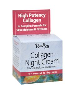 Reviva Labs Collagen Night Cream - 1.5 oz