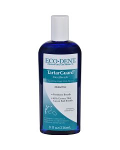 Eco-Dent Mouthwash - Premium Oral Care - TartarGuard - 8 oz