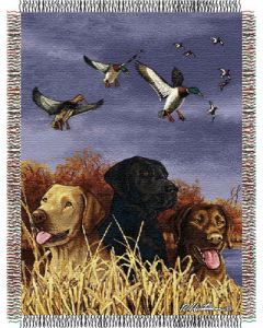 The Northwest Company Hautman Bros. Bird Dog Entertainment 48x60 Tapestry Throw