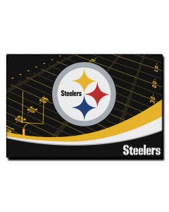 The Northwest Company Steelers National Football League, "Extra Point" Large 39"x 59" Tufted Rug