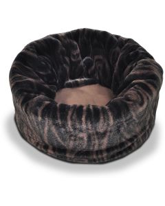 P.L.A.Y. Small Snuggle Bed 13" Diam X 18"-Truffle Brown