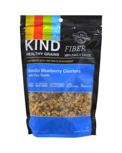 Kind Healthy Grains Vanilla Blueberry Clusters with Flax Seeds - 11 oz - Case of 6