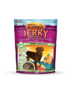 Zuke's Jerky Naturals Healthy Grain Free Treats for Dogs Tender Lamb 6 oz.