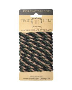 Hemptique Hemp Rope 6mmX6.56'-Camouflage