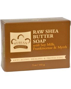 Nubian Heritage Bar Soap Raw Shea Butter - 5 oz
