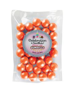 Celebrations By SweetWorks Gumballs 14oz-Shimmer (TM) Orange - Celebrations By SweetWorks Gumballs 14oz-Shimmer (TM) Orange