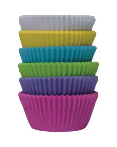 Wilton Standard Baking Cups-Rainbow Brights 150/Pkg