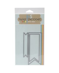 Paper Smooches Die-Flag Tags