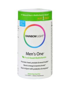 Rainbow Light Men's One Energy Multivitamin - 150 Tablets