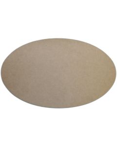 MPI MDF Plaque-Oval 7.75"X12.5"