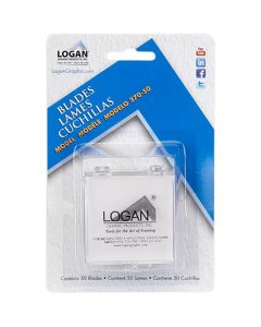 Logan Mat Cutter Refill Blades 50/Pkg-