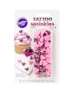 Wilton Sprinkles 1oz-Tattoo Zebra