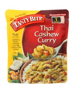 Tasty Bite Entree - Thai Cuisine - Thai Cashew Curry - 10 oz - case of 6