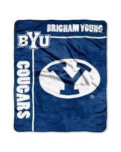 The Northwest Company BYU "School Spirit" 50"x60" Raschel Throw (College) - BYU "School Spirit" 50"x60" Raschel Throw (College)