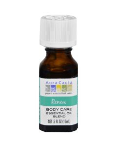 Aura Cacia Essential Oil Blend - Body - Renew - .5 oz