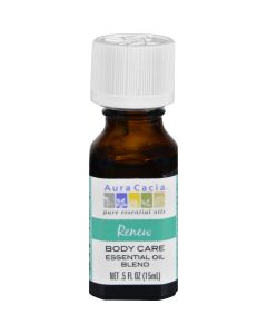 Aura Cacia Essential Oil Blend - Body - Renew - .5 oz