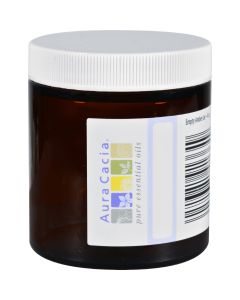 Aura Cacia Bottle - Glass - Amber - Wide Mouth with Writable Label - 4 oz