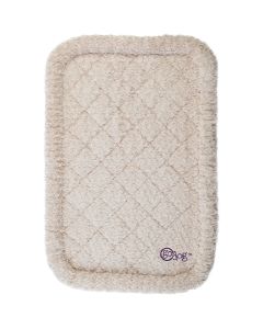 Worldwise goDog Bedzzz Shag Plush Medium 30"X19"-Cream