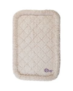 Worldwise goDog Bedzzz Shag Plush Medium 30"X19"-Cream