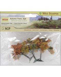 SCP Autumn Tree 2.25" To 2.5" 3/Pkg-