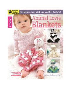 Leisure Arts-Animal Lovie Blankets