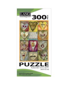 LANG Jigsaw Puzzle 300 Pieces 14.5"X20.5"-Key To My Heart