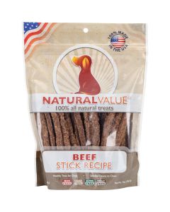 Loving Pets Products Natural Value Treats 14oz-Beef Sticks