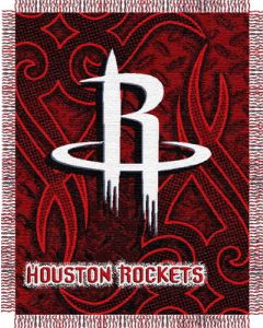 The Northwest Company Rockets 48"x60" Triple Woven Jacquard Throw (NBA) - Rockets 48"x60" Triple Woven Jacquard Throw (NBA)
