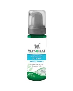 Vet's Best Waterless Cat Bath 4oz Green 1.88" x 1.88" x 6.88"