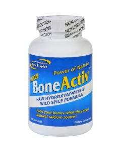 North American Herb and Spice BoneActiv - Raw - 120 Capsules