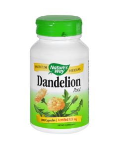 Nature's Way Dandelion Root - 100 Capsules