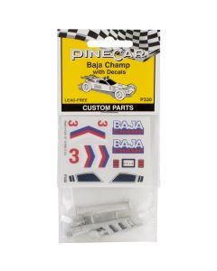 Woodland Scenics Pine Car Derby Custom Parts-Baja Champ