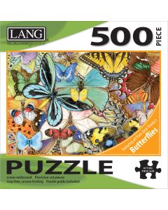 LANG NEW! Jigsaw Puzzle 500 Pieces 24"X18"-Butterfly Dreams