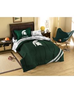 The Northwest Company Michigan State Twin Bed in a Bag Set (College) - Michigan State Twin Bed in a Bag Set (College)
