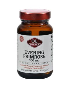 Olympian Labs Evening Primrose Oil - 500 mg - 90 Softgels